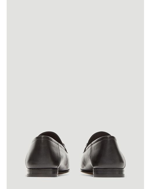 Gucci Gray Brixton Loafers