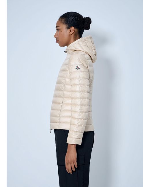 Moncler Natural Igelhood Short Down Jacket