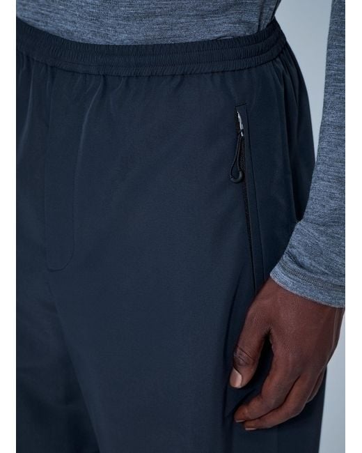Jil Sander Blue Elasticated Waist Trousers for men