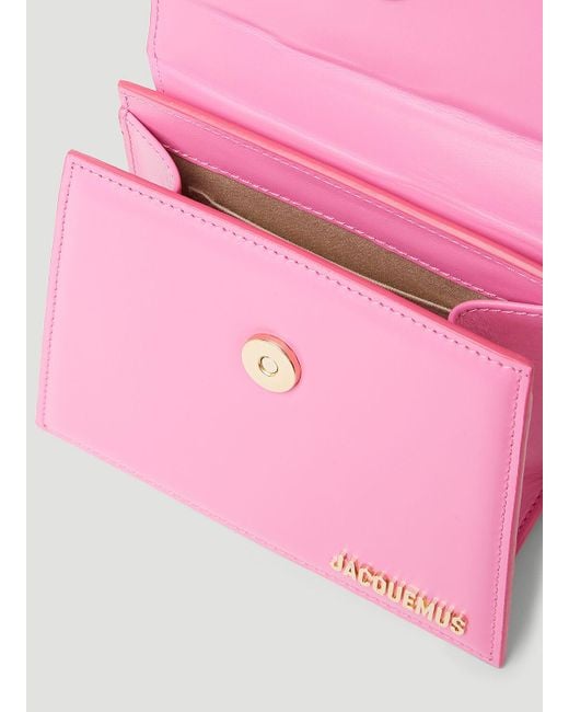 Jacquemus Pink Le Chiquito Noeud Handbag