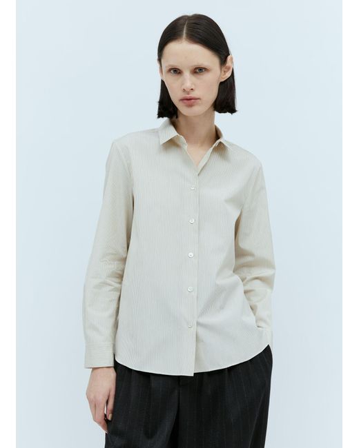 The Row White Sadie Shirt for men