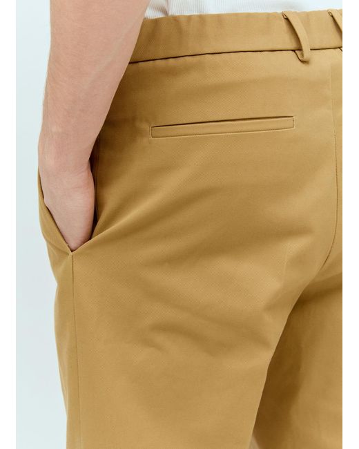 Jil Sander Natural Gabardine Pants for men