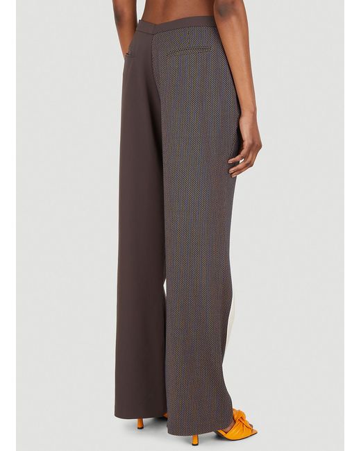 Ahluwalia Brown Expressive Tailored Pants