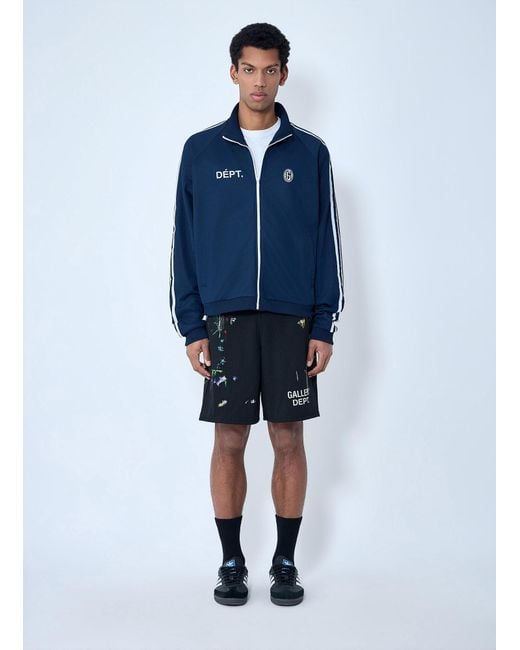 GALLERY DEPT. Blue Zip-Front Track Jacket for men