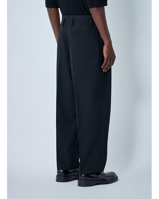 Jil Sander Blue Relaxed Fit Trousers for men