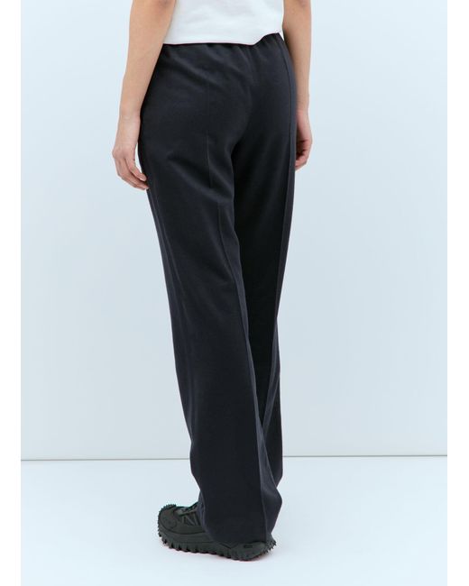Moncler Black Wool-Blend Drawstring Trackpants