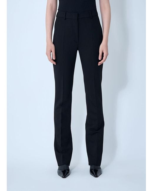 Sportmax Blue Stretch-finish Pants