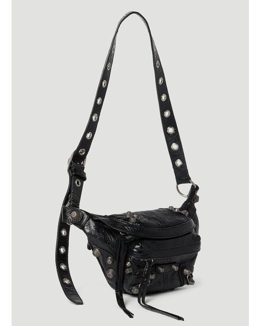 Balenciaga Black Le Cagole Mini Belt Bag