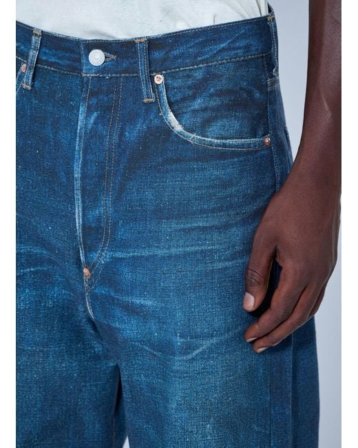 Junya Watanabe Blue X Levi's Wide-Leg Pants for men