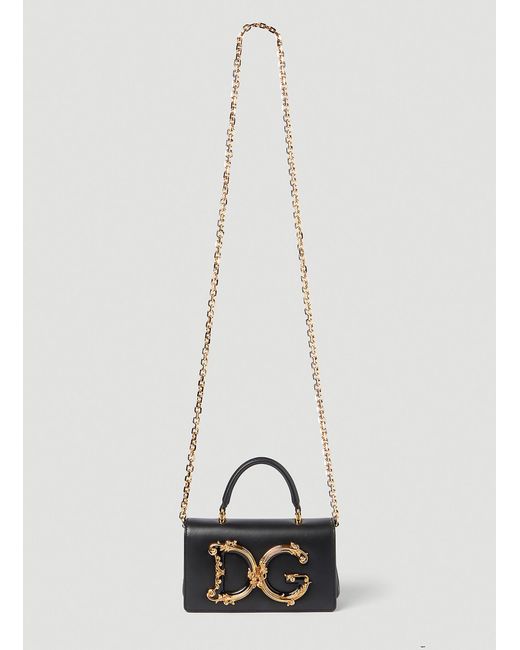 Dolce & Gabbana White Dg Girls Handbag