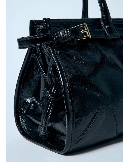 Prada Blue Medium Leather Handbag
