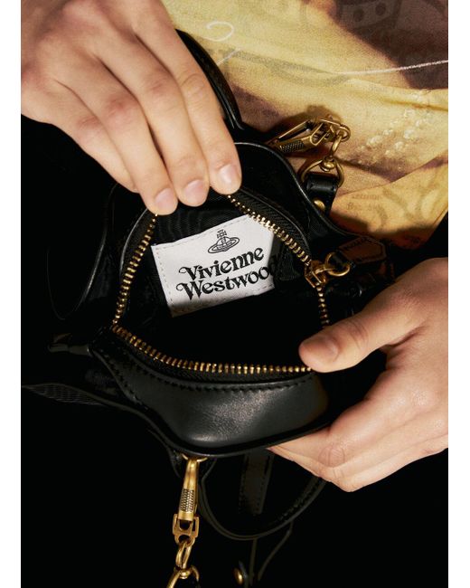 Vivienne Westwood Natural Mini Yasmine Handbag