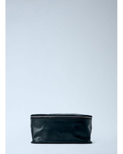 Rick Owens Blue Medium Beauty Pouch