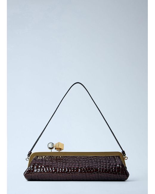 Jacquemus Gray La Pochette Salon Shoulder Bag