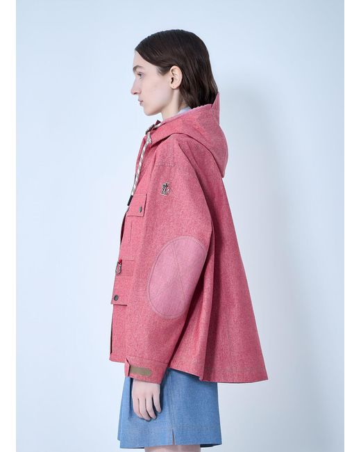 Moncler Pink Beziers Field Jacket