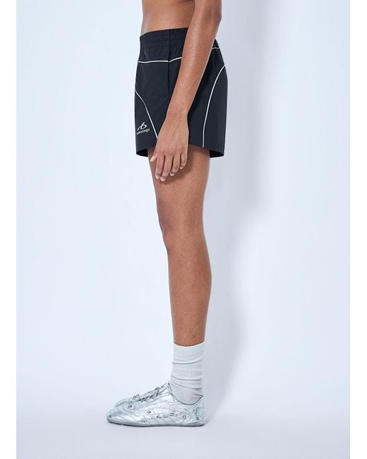 Balenciaga Blue Elasticated Sports Shorts