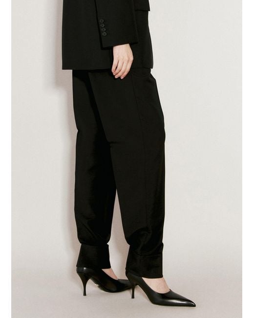 Prada Black Light Mohair Pants