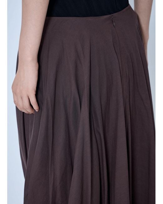 Totême Blue Cocoon Skirt