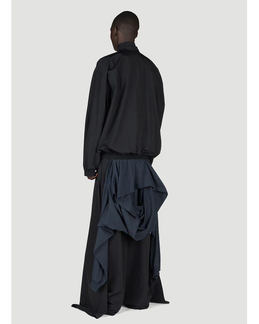 balenciaga puffer jacket blue