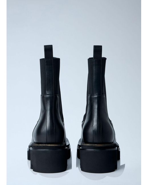 Rick Owens Blue Beatle Bogun Boots for men