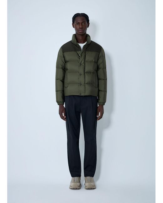 Moncler Green Virolais Short Down Jacket for men