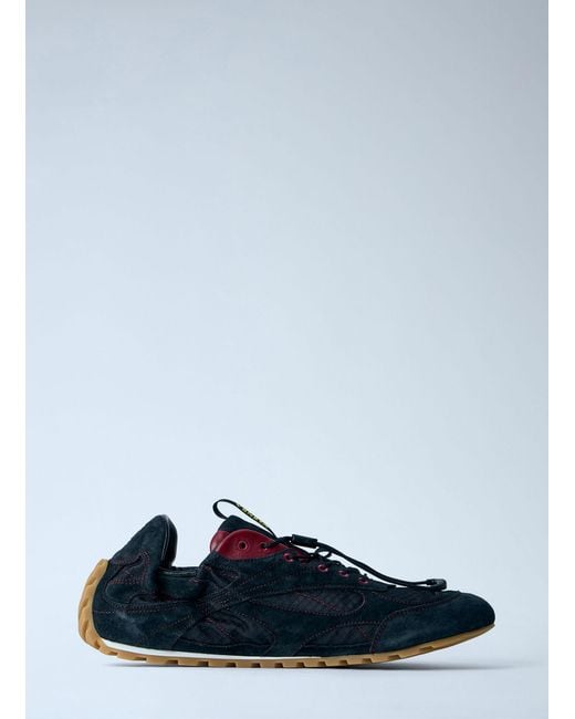 Bottega Veneta Blue Orbit Flash Sneakers for men