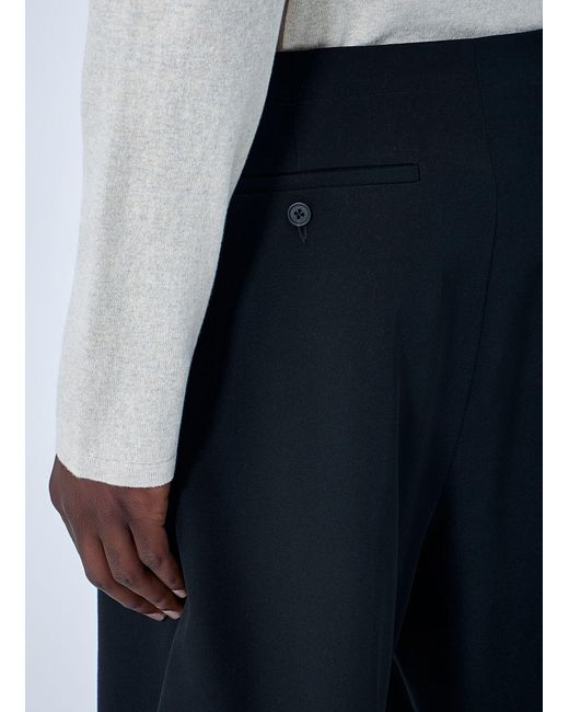 The Row Blue Sayed Wool Shorts for men