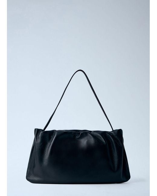 The Row Bourse Xl Shoulder Bag in Blue | Lyst