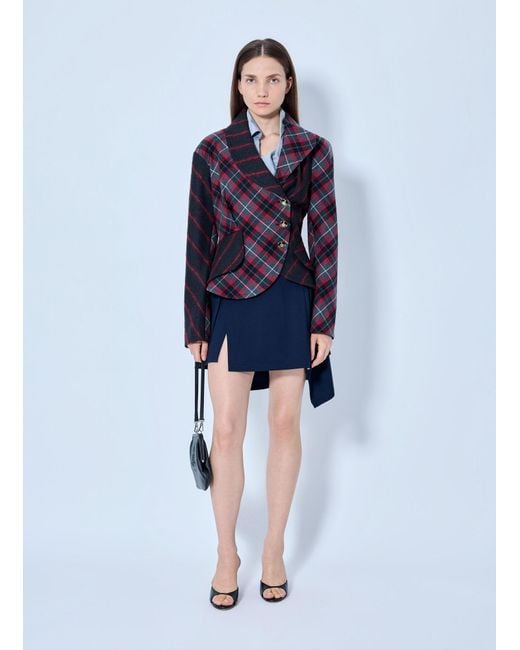 Vivienne Westwood Blue Meghan Kilt