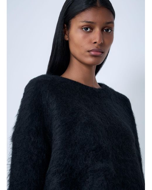 Totême Blue Boxy Sweater