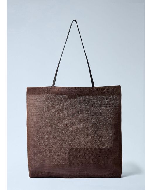 The Row Brown Barn Tote Bag
