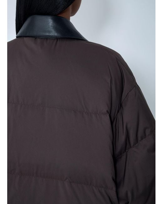 Miu Miu Gray Logo Motif Jacket