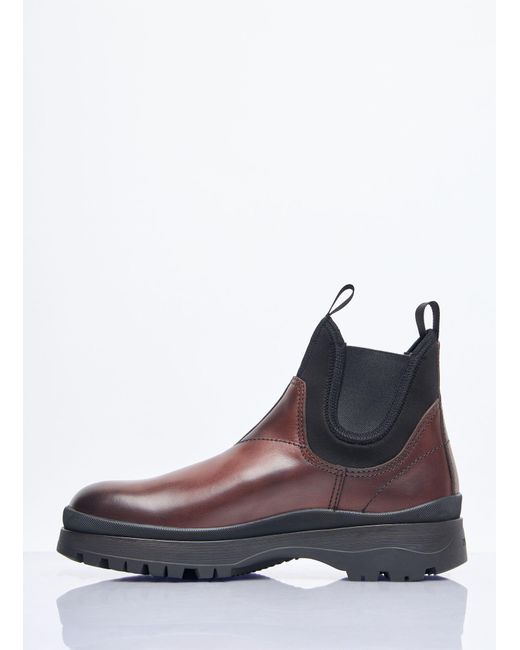 Prada Purple Blixxen Boots for men