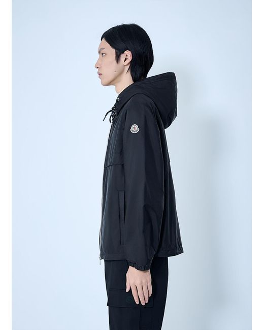 Moncler Blue Nidge Hooded Jacket for men