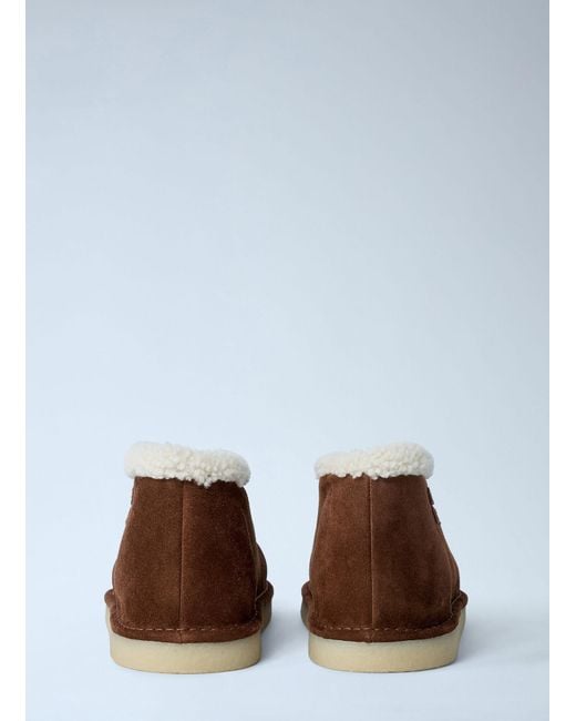 Miu Miu Brown Suede Logo Motifs Boots