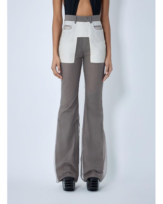 Rick Owens Gray Bolan Pants