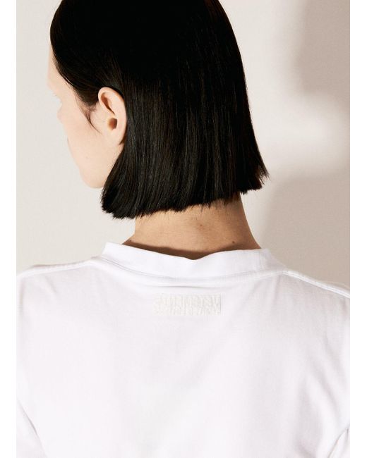 Vetements White Inside-out T-shirt