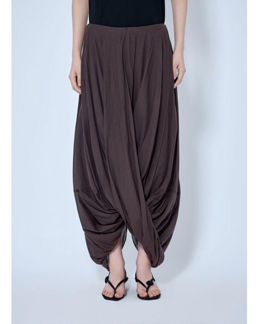 Totême Blue Cocoon Skirt