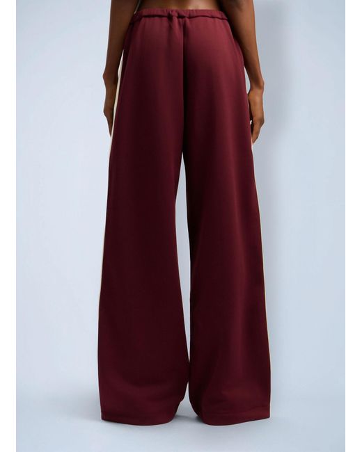 Palm Angels Red Zip Track Pants