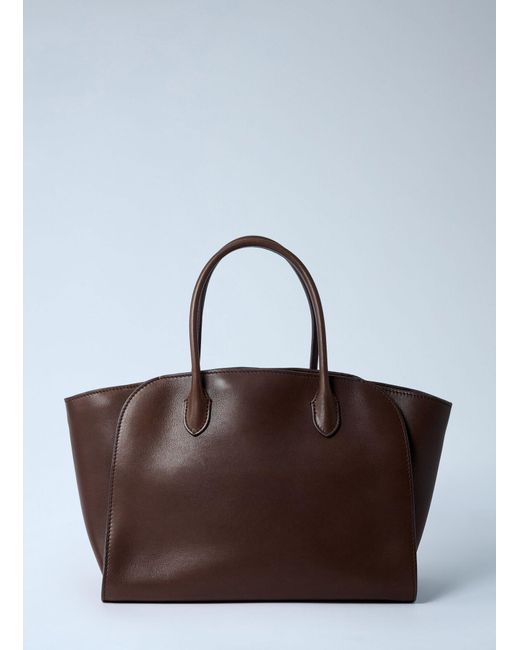 The Row Brown Marlo 12 Handbag