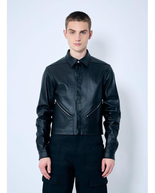 Rick Owens Tour Alice Jacket in Blue for Men | Lyst