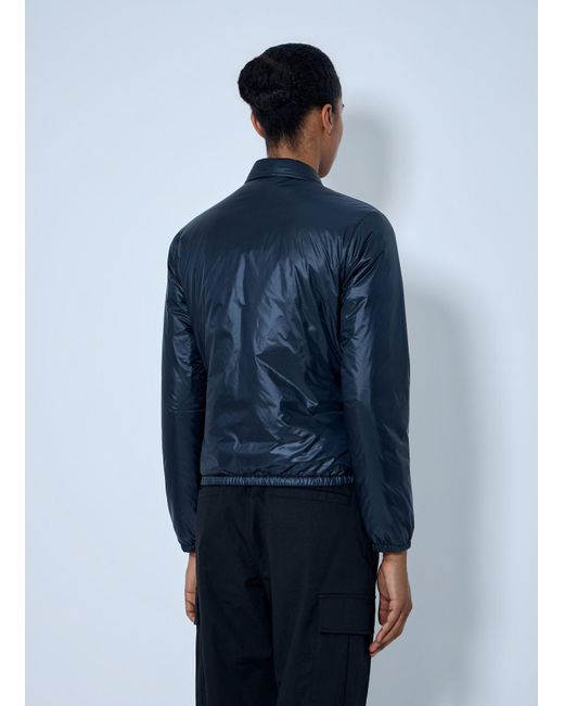 Moncler Blue Lanset Packable Short Down Shirt Jacket