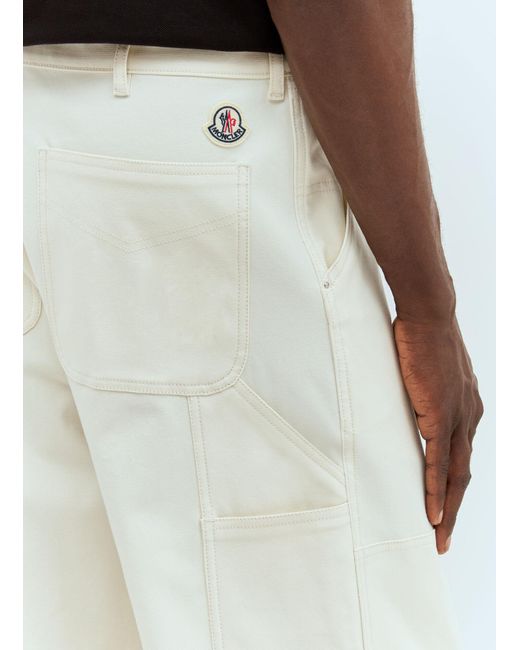 Moncler Multicolor Canvas Pants for men