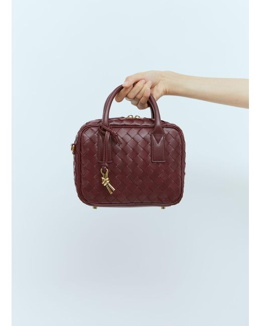 Bottega Veneta Red Small Getaway Handbag