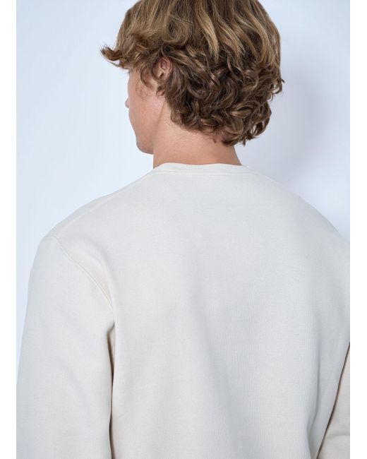Saint Laurent White Nouvelle Crewneck for men