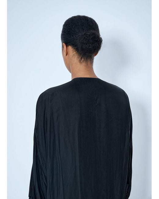 Rick Owens Blue Tommy Kite Gown
