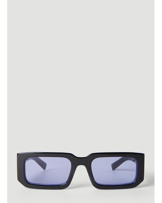 Prada White Square Frame Pr 06ys Sunglasses for men