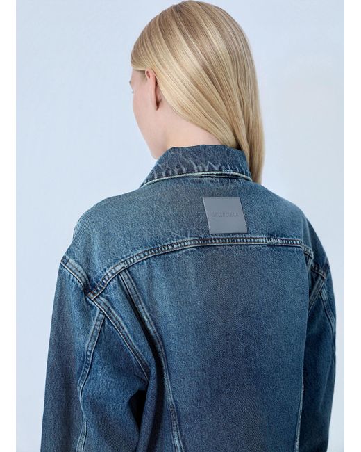 Balenciaga Blue Kick Jacket
