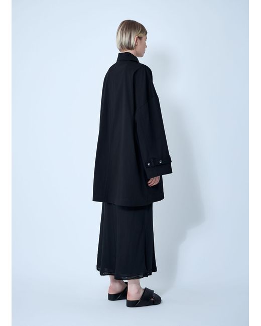 Totême Blue Oversized Trench Jacket