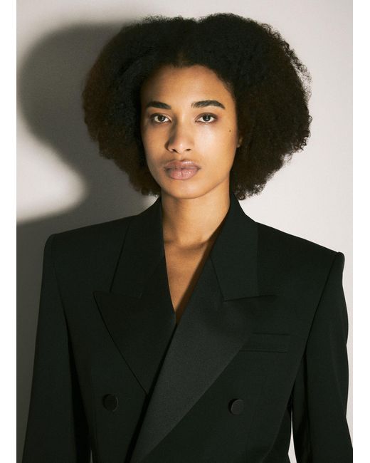 Saint Laurent Green Tuxedo Blazer